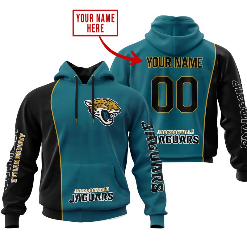 Jacksonville Jaguars Personalized Hoodie