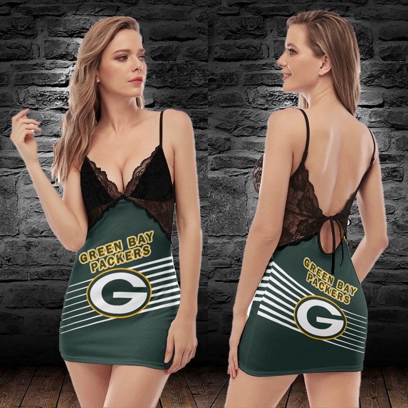 Green Bay Packers Slip Dress Image 2