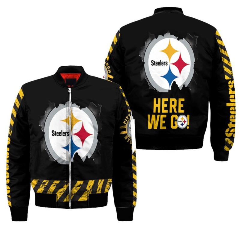 Pittsburgh Steelers Bomber Jacket
