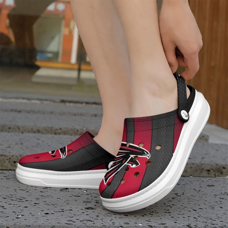 Atlanta Falcons Limited Clog Side View