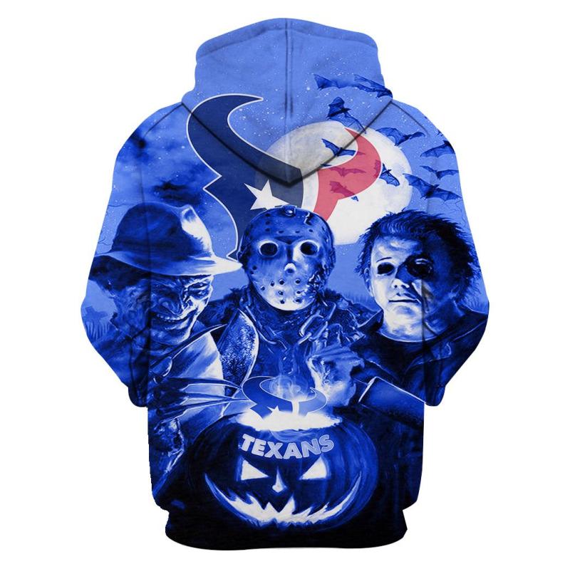 Houston Texans Full 3D Hoodie