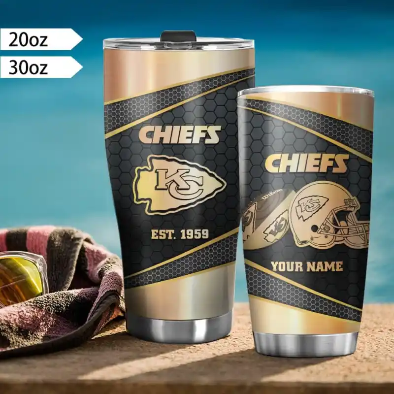Kansas City Chiefs Personalized Tumbler