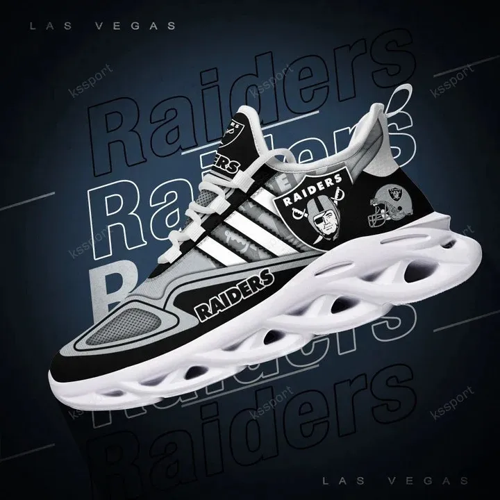 Las Vegas Raiders Yezy Running Sneakers