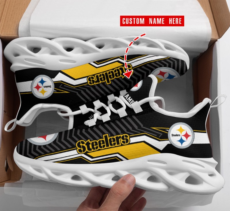 Pittsburgh Steelers Sneakers - Back View