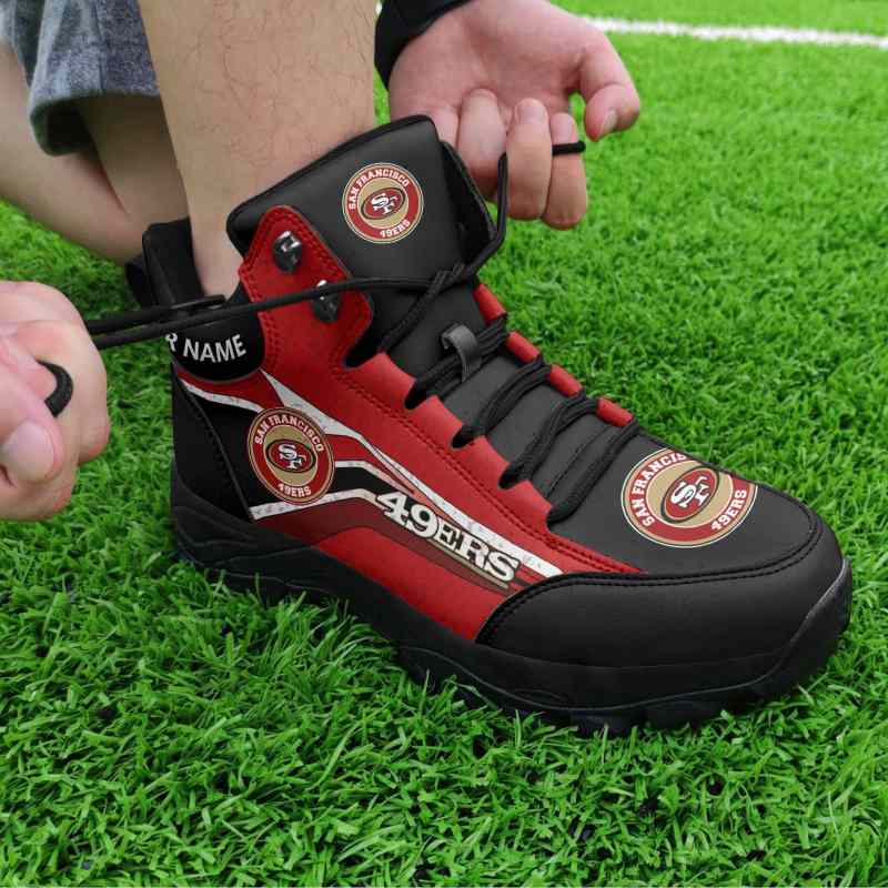San Francisco 49ers Hiking Shoes