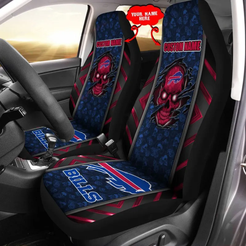 Buffalo Bills Personalized Car Seat Covers