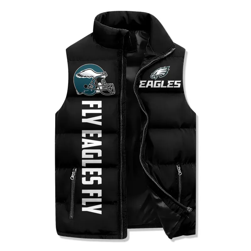 Philadelphia Eagles Sleeveless Puffer Jacket