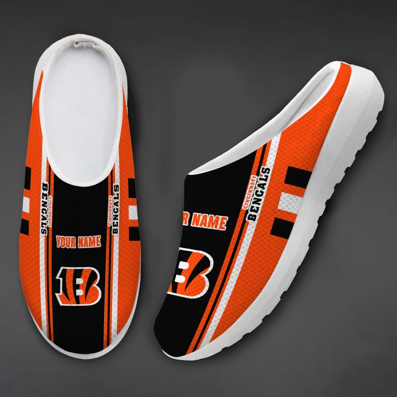 Cincinnati Bengals Slip-on Half Shoes