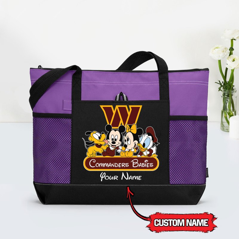 Washington Commanders Tote Bag - Purple