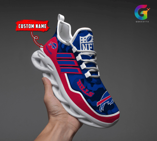 Buffalo Bills Personalized Yezy Running Sneakers
