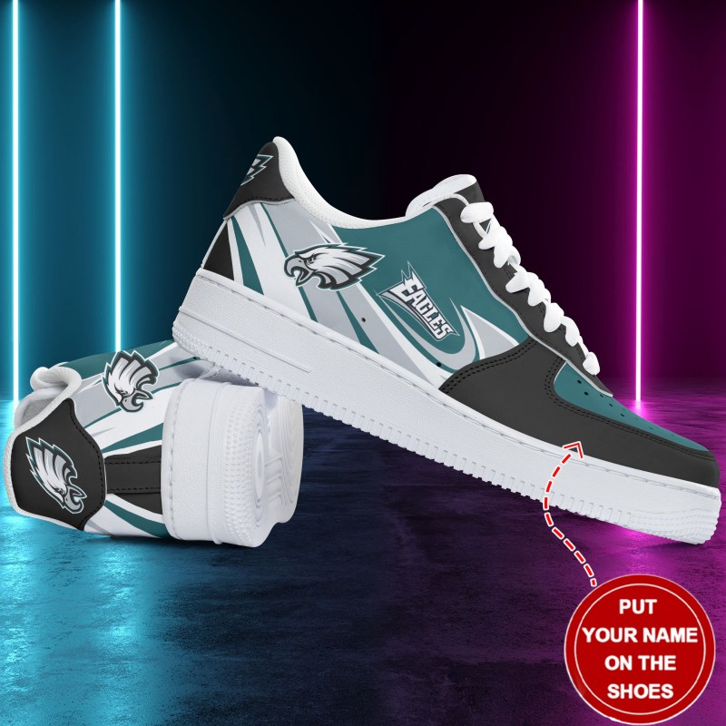 Philadelphia Eagles Personalized AF1 Shoes