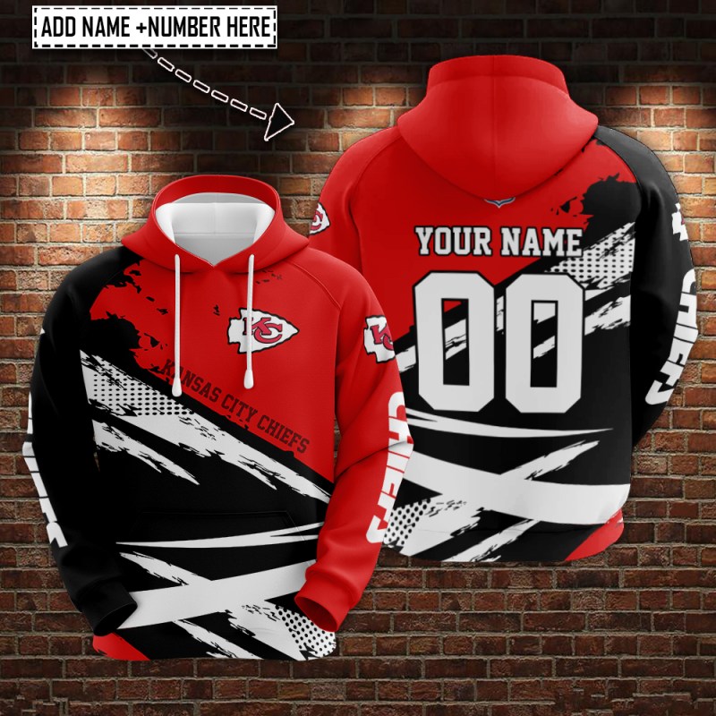 Kansas City Chiefs Hoodie Front View