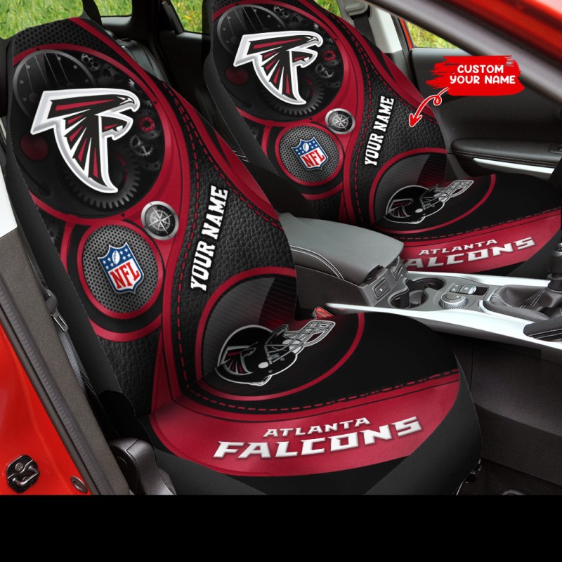 Atlanta Falcons Personalized Car Seat Covers