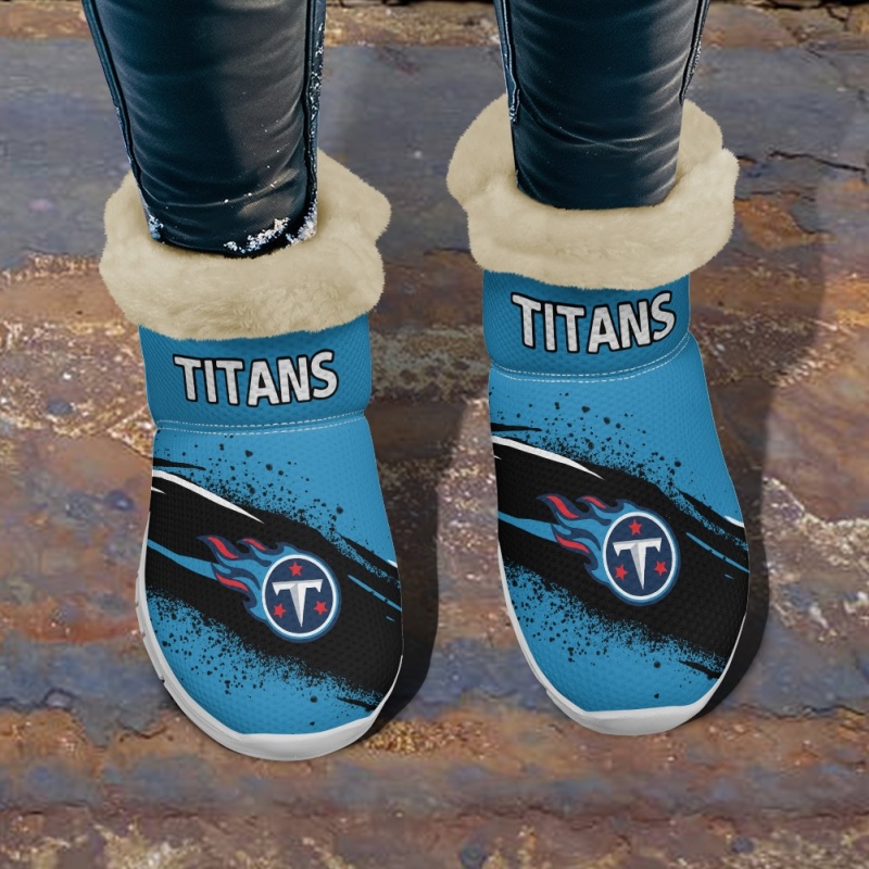 Tennessee Titans Comfy Winter Snow Boots Image 10