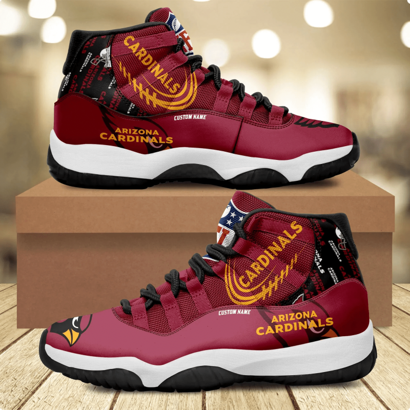 Arizona Cardinals Personalized AJD11 Sneakers