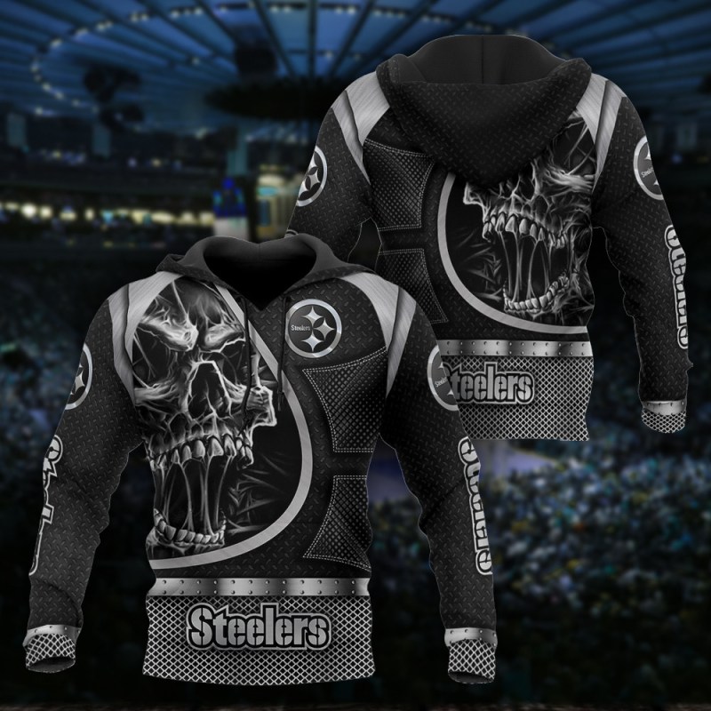 Pittsburgh Steelers Hoodie Front View