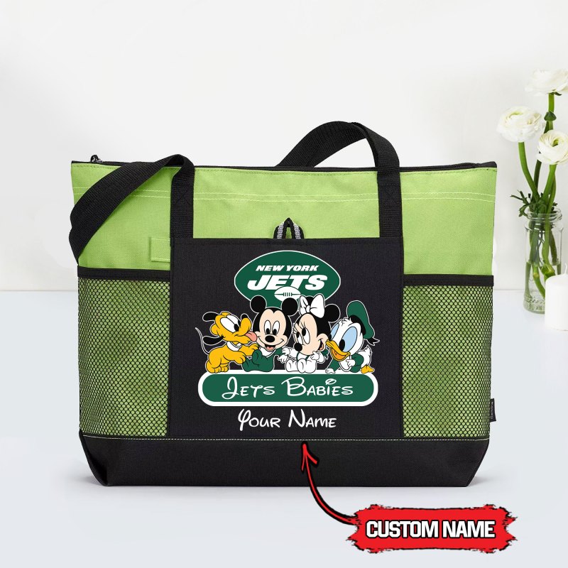 New York Jets Tote Bag Green