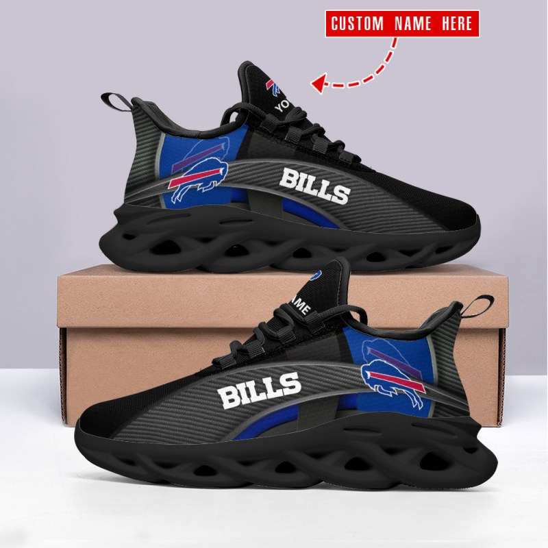 Buffalo Bills Sneakers Back View