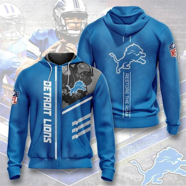 Detroit Lions Ugly Christmas Hoodie