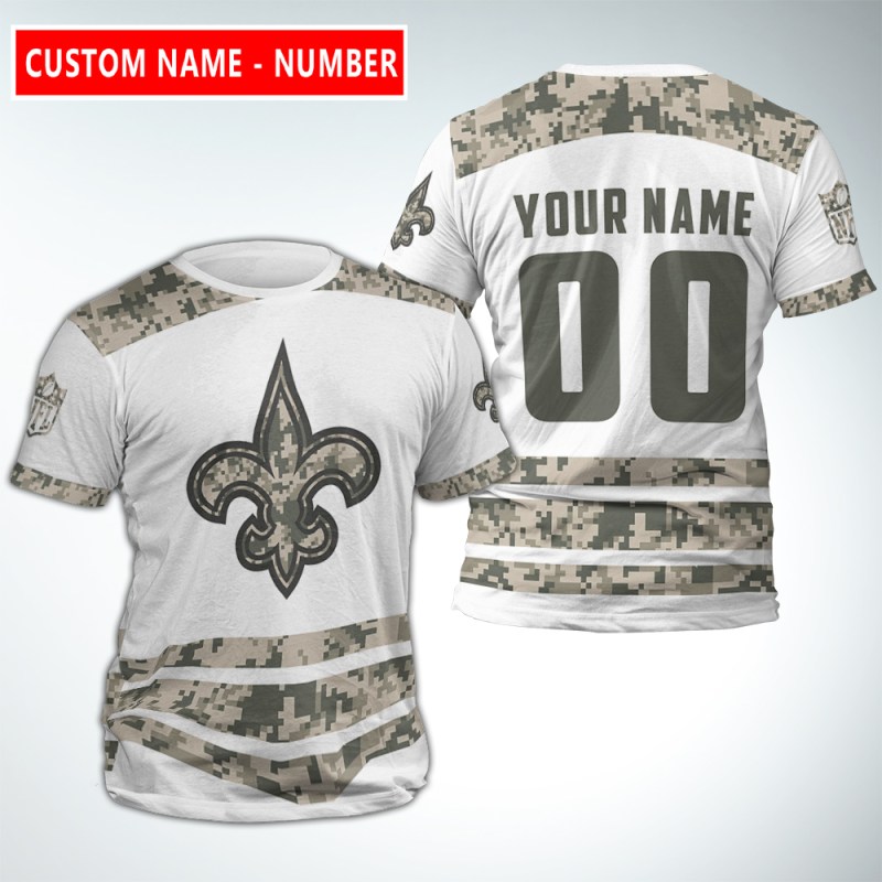 New Orleans Saints Personalized T-Shirt