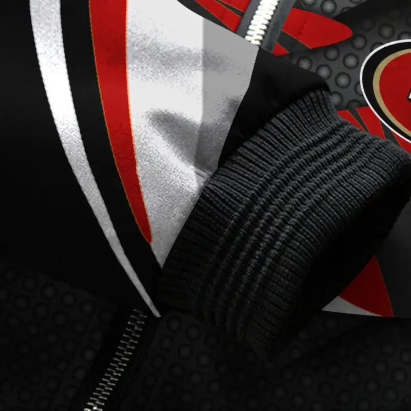 San Francisco 49ers Bomber Jacket in Action