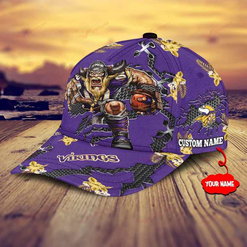 Minnesota Vikings Cap Back View