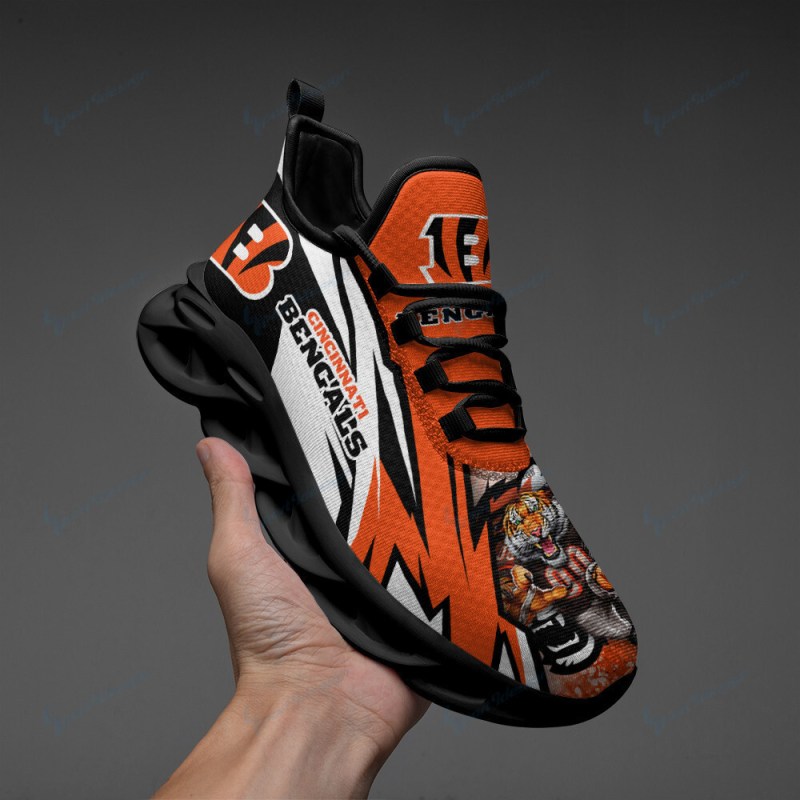 Cincinnati Bengals Yezy Running Sneakers