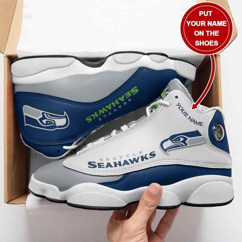Seattle Seahawks Sneakers Showing Style