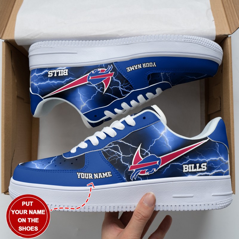 Buffalo Bills Personalized AF1 Shoes
