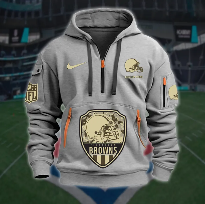 Cleveland Browns Hoodie Back View