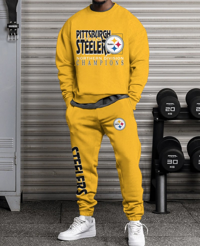 Pittsburgh Steelers 3D Sweatsuit and Sweatpants Unisex CBSP155