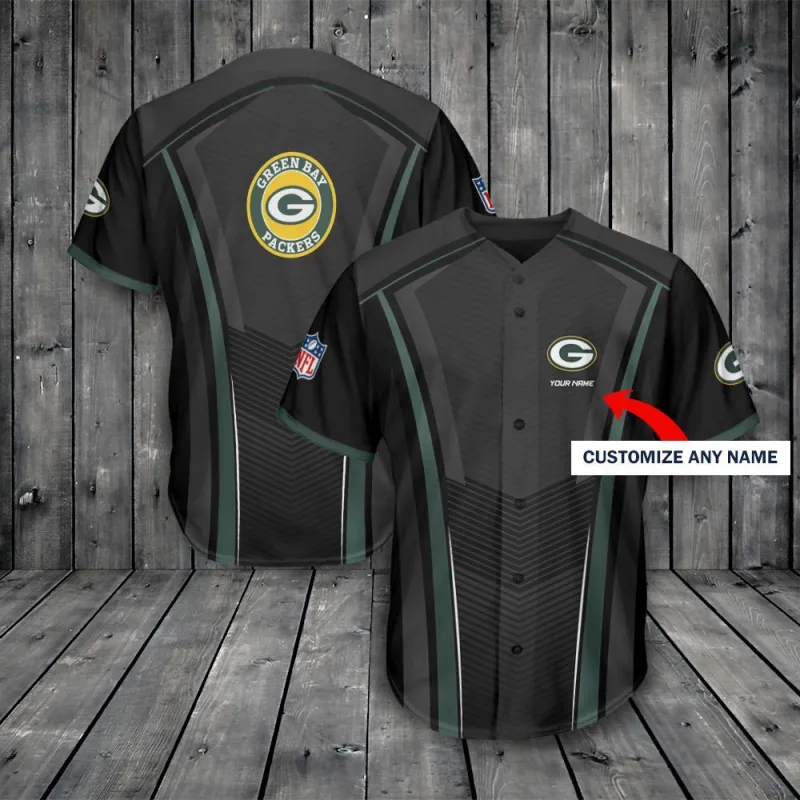 Green Bay Packers Baseball Jersey