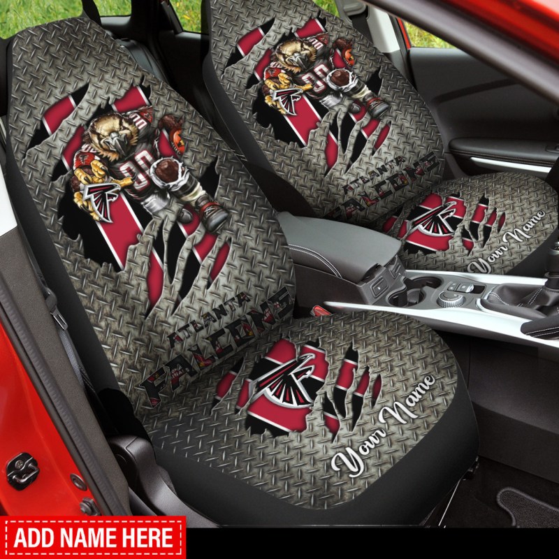 Atlanta Falcons Personalized Car Seat Covers