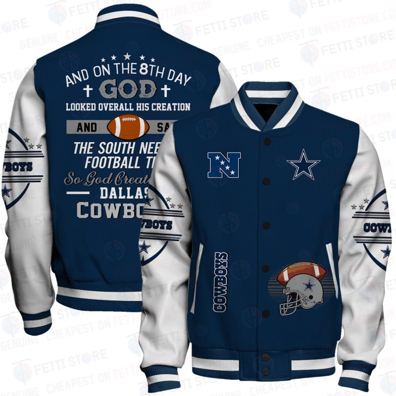 Dallas Cowboys Unisex Varsity Jacket - Stylish Fan Gear
