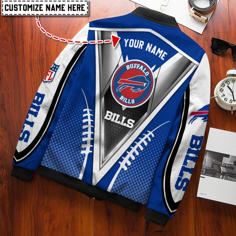 Buffalo Bills Personalized Bomber Jacket