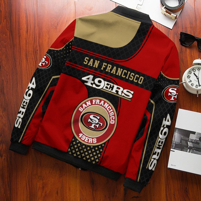 Personalized 49ers Bomber Jacket