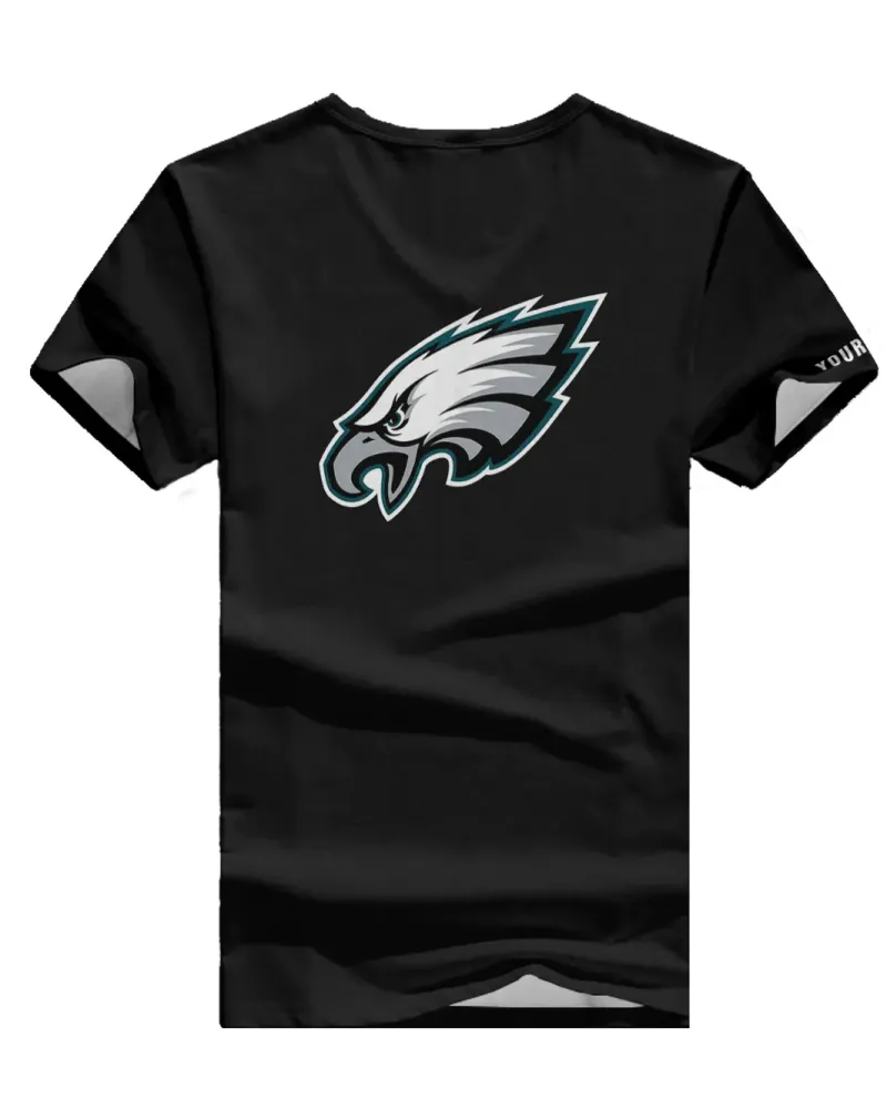 Philadelphia Eagles V-neck T-shirt Detail