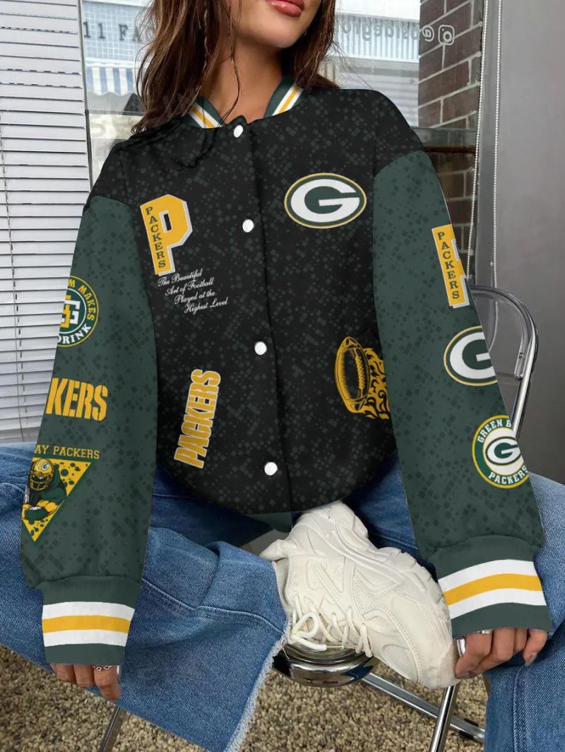 Green Bay Packers Varsity Jacket