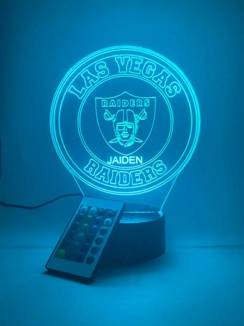 Personalized 3D Lamp for Sports Fans