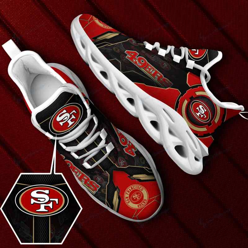 San Francisco 49ers Yezy Running Sneakers