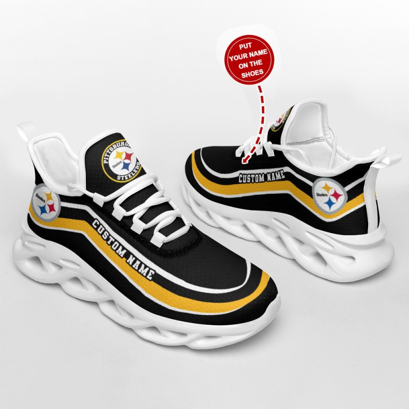 Pittsburgh Steelers Personalized Sneakers