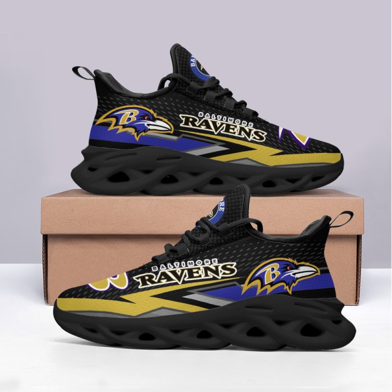 Baltimore Ravens Yezy Running Sneakers