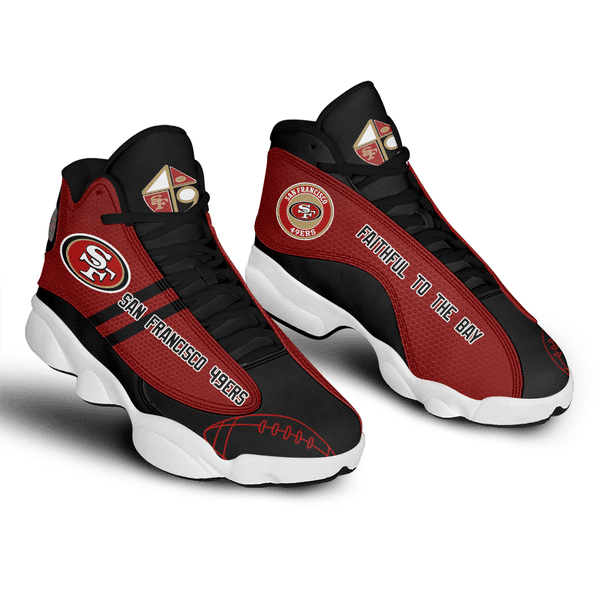 San Francisco 49ers AJD13 Sneakers Side View