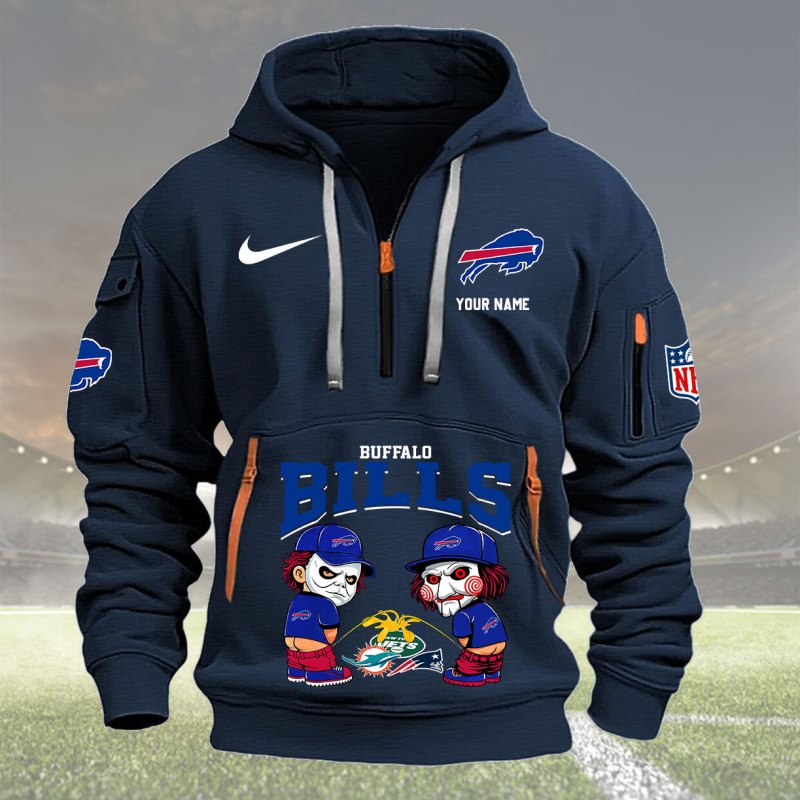 Buffalo Bills Navy Hoodie
