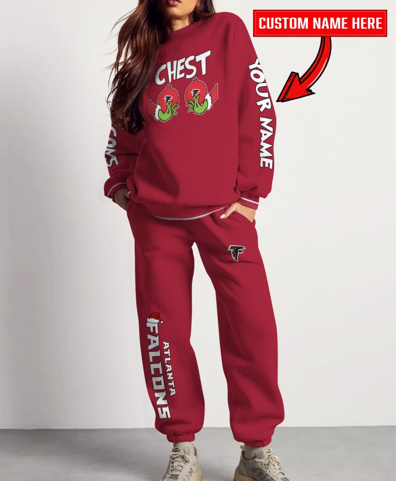 Atlanta Falcons Sweatshirt and Sweatpants Combo