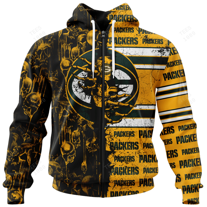 Green Bay Packers All Over Printed Sweater 7