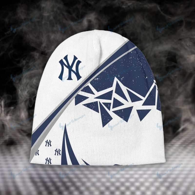 New York Yankees Wool Beanie Side View