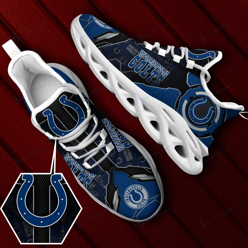 Indianapolis Colts Yezy Running Sneakers