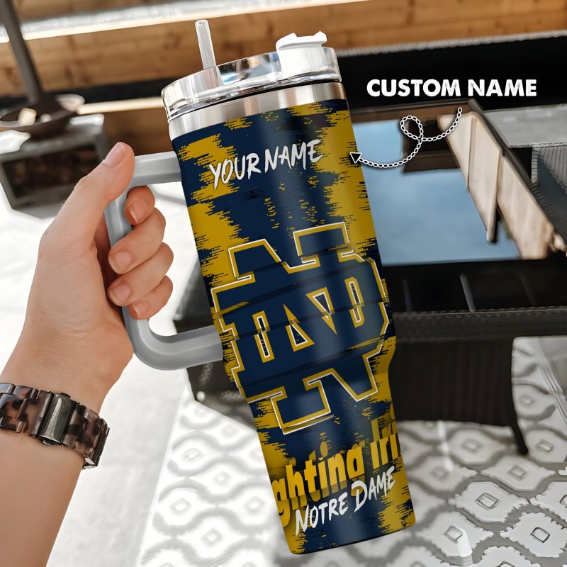 Notre Dame Fighting Irish Tumbler Image 1