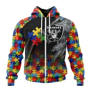 Las Vegas Raiders Hoodie Back View